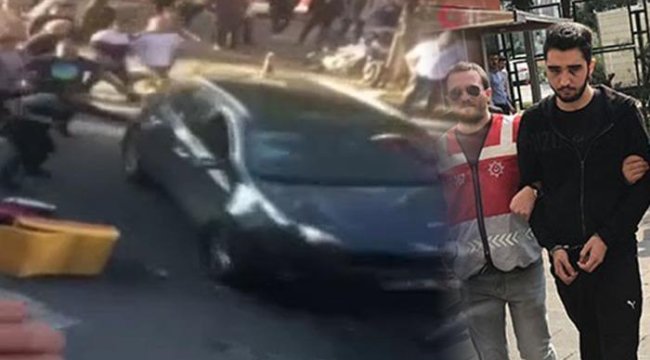 Bakırköy'de aracını vatandaşların üzerine sürmüştü! Cezası belli oldu