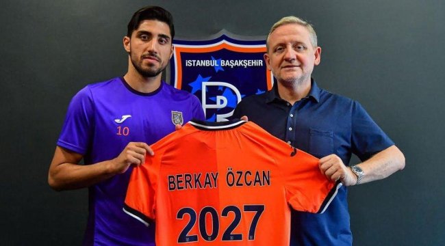 Son Dakika: Başakşehir, Berkay Özcan'la sözleşme yeniledi