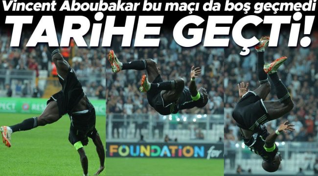 Beşiktaş-Lugano maçında Vincent Aboubakar tarihe geçti! En golcüsü, tüm karşılaşmalarda...