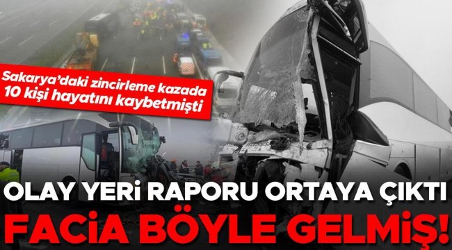 Kuzey Marmara Otoyolu'ndaki feci kazada 10 kişi hayatını kaybetmişti! Kazanın nasıl meydana geldiği ortaya çıktı