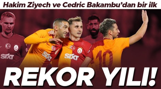 Pendikspor - Galatasaray maçında rekor! Hakim Ziyech ve Bacambu'dan ilk