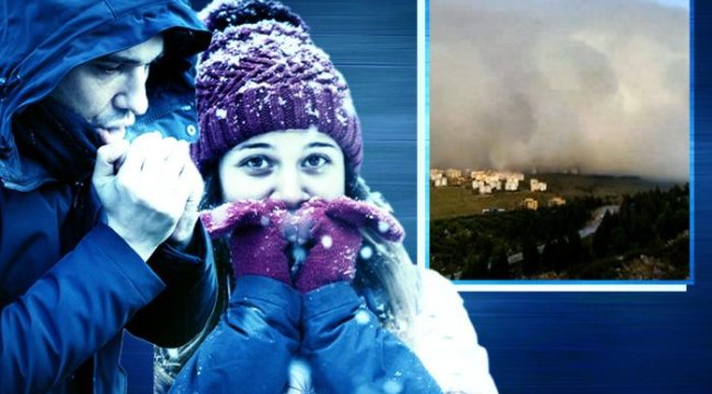 SON DAKİKA | Hafta sonuna dikkat! Kar bekleniyor, hava buz gibi olacak: İzmir'deki görüntü gündem oldu