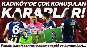 Fenerbahçe-Kasımpaşa maçında çok konuşulan kararlar! Hakeme tepki, kırmızı kart ve Galatasaray'dan paylaşım...