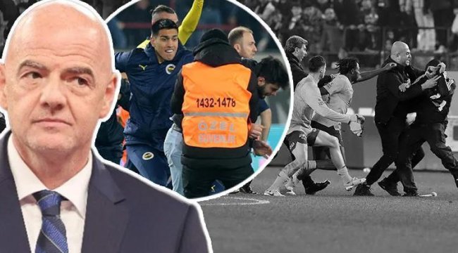 FIFA Başkanı Infantino'dan Trabzonspor - Fenerbahçe maçı açıklaması: 'Şoke edici, bunu daha önce de söyledim...'