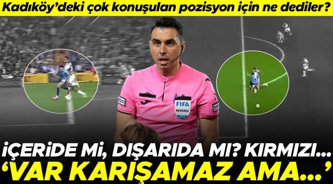 Fenerbahçe-Adana Demirspor maçındaki çok konuşulan pozisyon için ne dediler? Kırmızı kart gerekir mi? 'VAR karışamaz ama...'